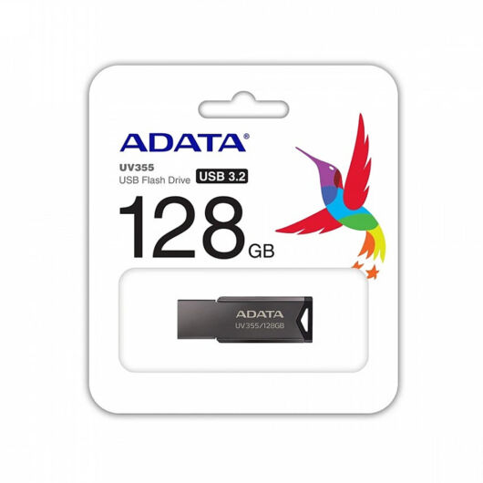 ADATA UV355 PENDRIVE 128GB USB 3.1 Gen 1 Metallic Ezüst