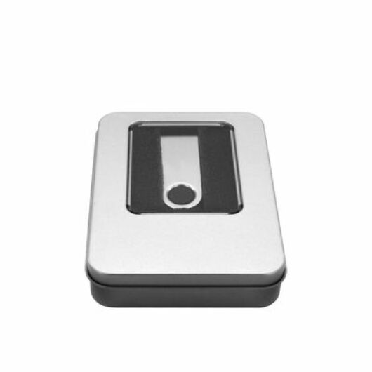 MediaRange Aluminum pendrive doboz 89X60X18 mm , ezüst