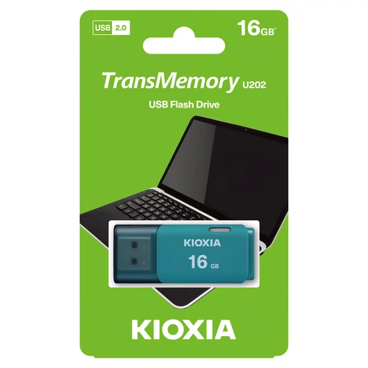 TOSHIBA /Kioxia/ HAYABUSA U202 PENDRIVE 16GB USB 2.0 Kék