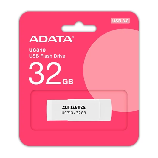Adata UC310 32GB pendrive, USB 3.2 Gen1, fehér