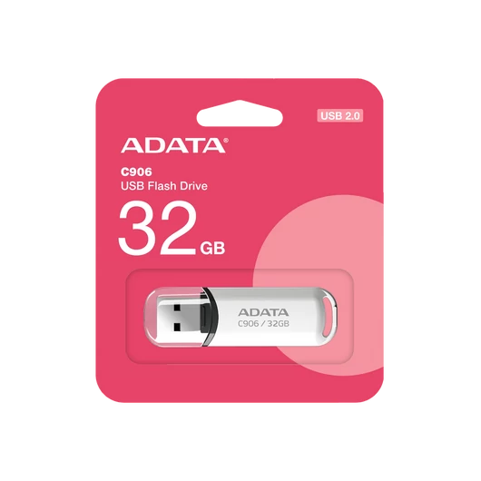ADATA C906 pendrive 32GB USB 2.0 - fehér