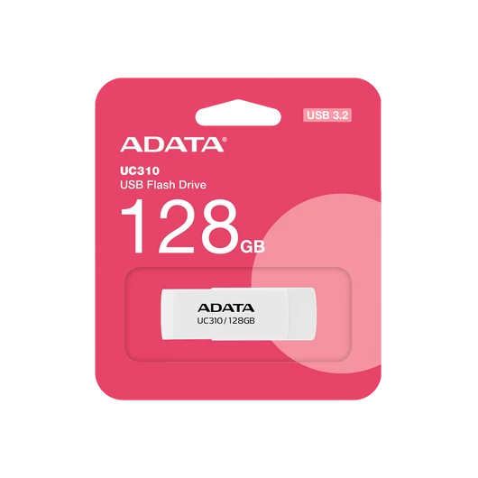 ADATA UC310 pendrive 128GB USB 3.2 Gen1 - fehér