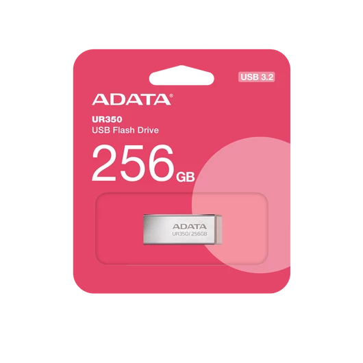 ADATA UR350 pendrive 256GB USB 3.2 Gen1 - fekete