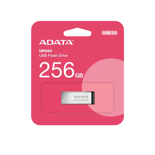 ADATA UR350 pendrive 256GB USB 3.2 Gen1 - fekete