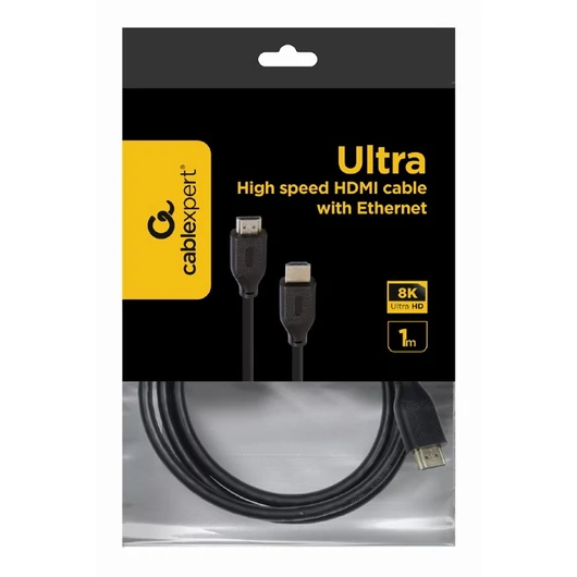Gembird Cablexpert HDMI kábel v2.1 8K 1m - fekete