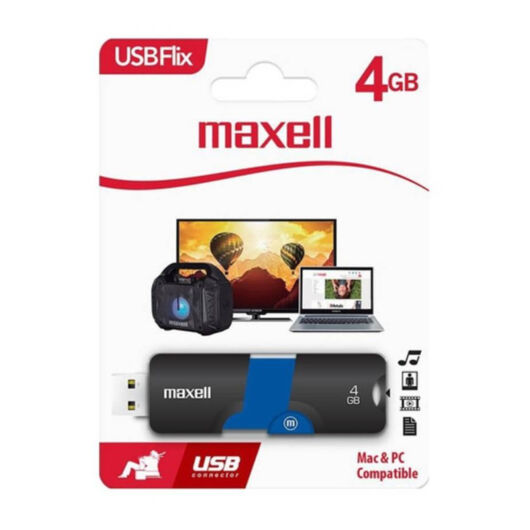 Maxell FLIX 4GB Pendrive USB 2.0