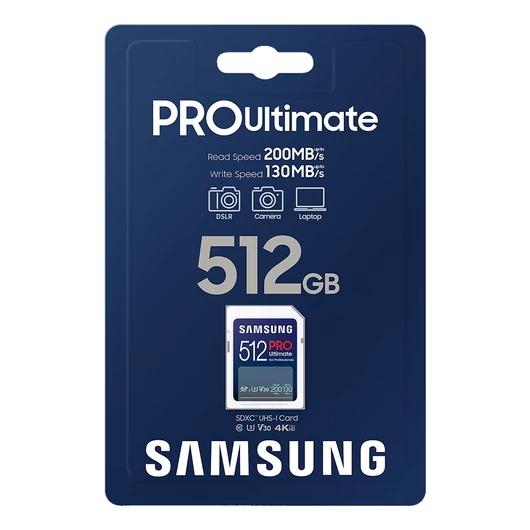 Samsung Pro Ultimate 512GB SDXC CL10 UHS-I U1 (200/130 MB/s)