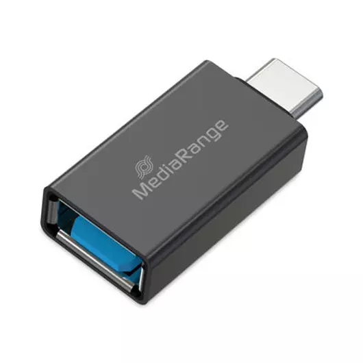 MediaRange USB-A - Type-C átalakító adapter