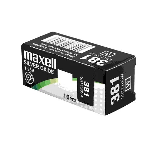 Maxell Ezüst-Oxid SR1120SW (381) Gombelem - 1,55V