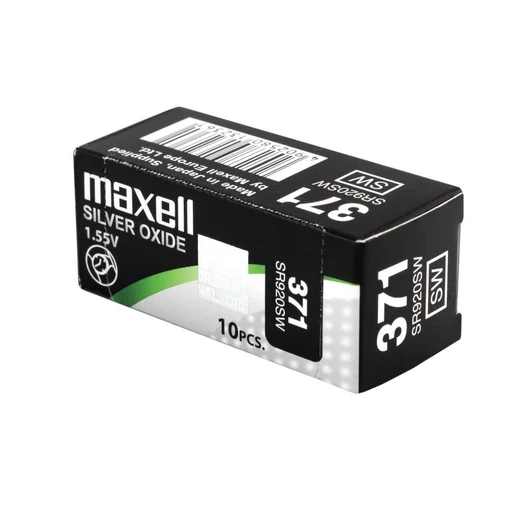 Maxell Ezüst-Oxid SR920SW (371) Gombelem [1 db]