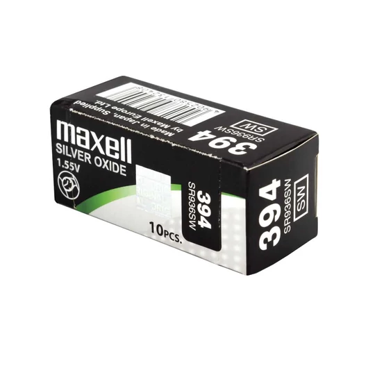Maxell Ezüst-Oxid SR936SW (394) Gombelem - 1,55V