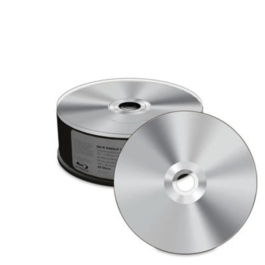 MediaRange BD-R 6X 25 GB Blu-ray lemez Shiny Silver Cake (25)