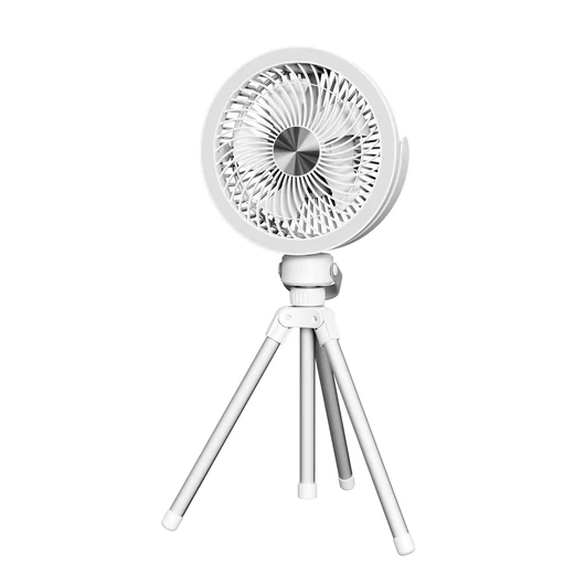 PLATINET tölthető asztali ventilátor LED lámpával 2x1200mAh