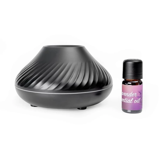 Platinet Flame aromadiffúzor 6,5W 130ml lángeffekttel és 7 színű LED világítással - fekete