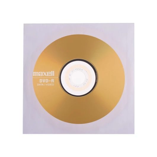 Maxell DVD-R 16X lemez papírtokban - 10 db
