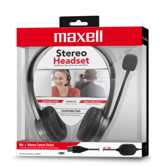 Maxell HS-HMIC fejhallgató mikrofonnal
