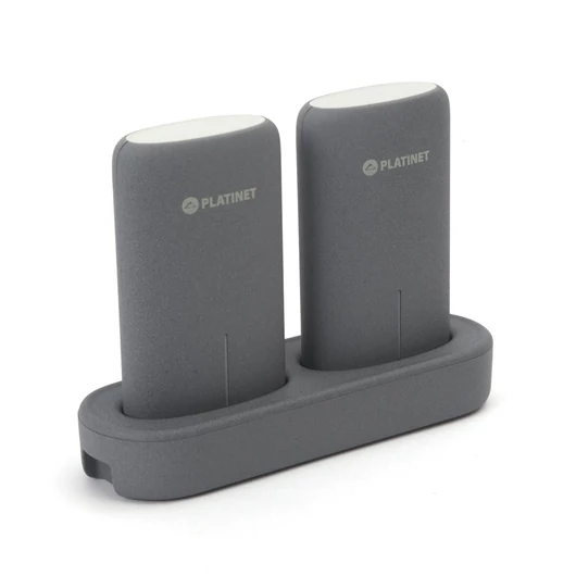 Platinet Power Bank 2x 5000mAh + dokkoló 
