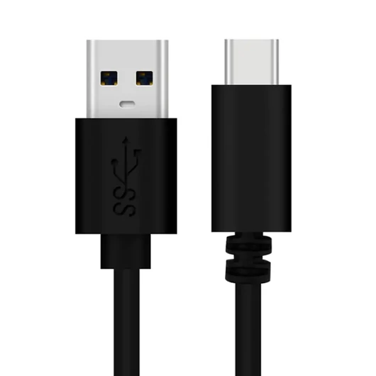 Omega USB 3.2 USB-A - Type-C Kábel 3A 60W 5.0 GBPCS - 1M Fekete