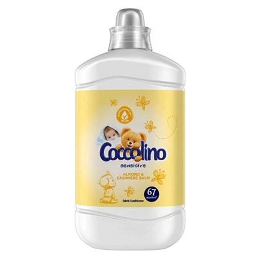 Coccolino Öblítő koncentrátum Sensitive Almond & Cashmere Balm 67 mosás, 1,68 l