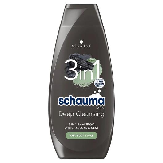 Schauma ferfi sampon mélytisztító szén &amp; agyag - 400 ml