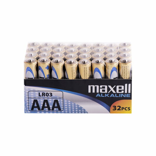 Maxell AAA Méretü 1,5V Alkáli Elem Lr03-32 Pack Shrink - 790260.04.CN
