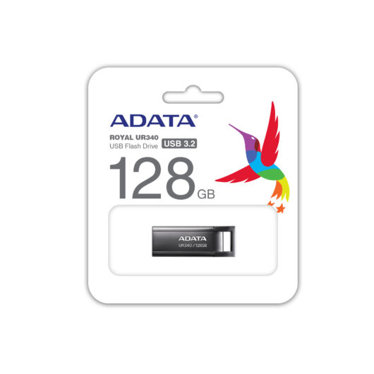 Adata UR340 128GB pendrive [USB 3.2] Fekete