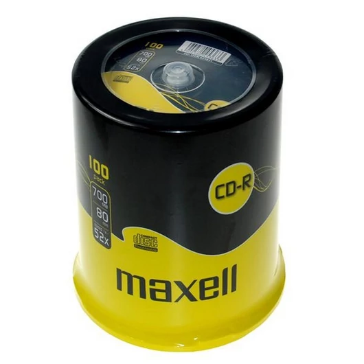 Maxell CD-R 52X lemez 700MB - Cake (100)