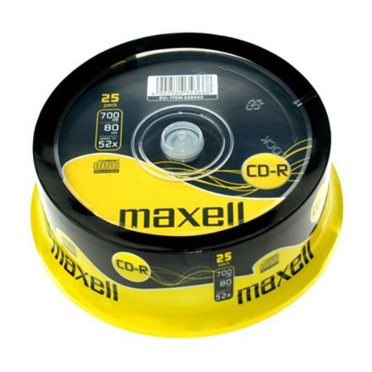 Maxell CD-R 52X Lemez - Cake (25) - 628522_40_IN