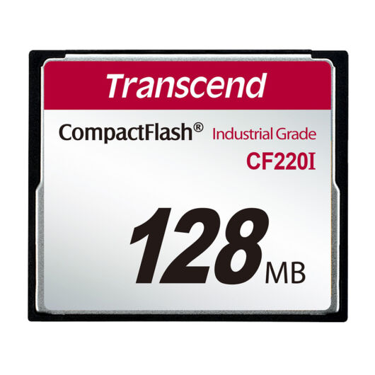 TS128MCF220I Transcend 128MB CF220 Industrial Compact Flash Kártya [UDMA5]