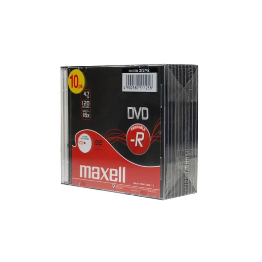 Maxell DVD-R 16X Lemez - Slim Tokban (1) - 275592_40
