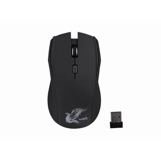NMY-0589 Natec NMY-0589 vezeték nélküli egér BLACKBIRD 2.4GHz [1600 DPI] Fekete