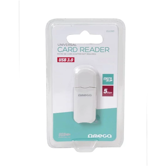 42847 Omega microSD kártyaolvasó [USB 3.0]