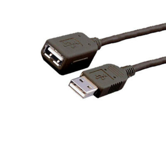 Mediarange USB 2.0 Hosszabbító Kábel Am Af, 1,8M - MRCS154