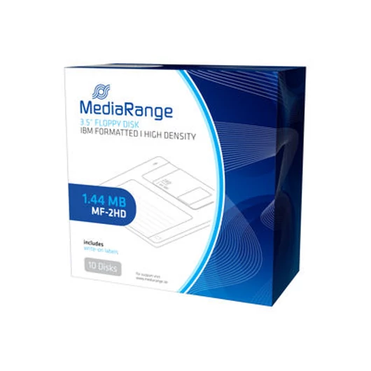 Mediarange 2Hd 1,44Mb Floppy Lemez - MR200