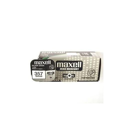 Maxell Ezüst-Oxid Gombelem Sr44Sw (357) - 10288600