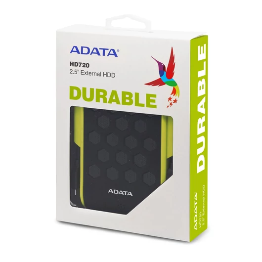 AHD720-2TU31-CGN Adata HD720 2TB HDD 2,5&quot;  IP68 Külső Merevlemez [USB 3.1] Zöld