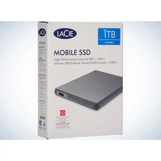 LaCie Mobile Drive Type-C merevlemez