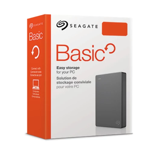 Seagate Basic 5TB külső merevlemez [2.5&quot;, USB 3.0] STJL5000400