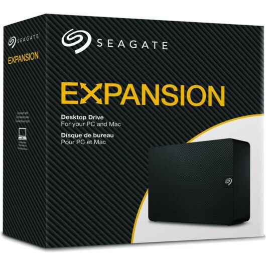 SEAGATE EXPANSION Asztali Külső HDD 8TB USB 3.0 Fekete STKP8000400