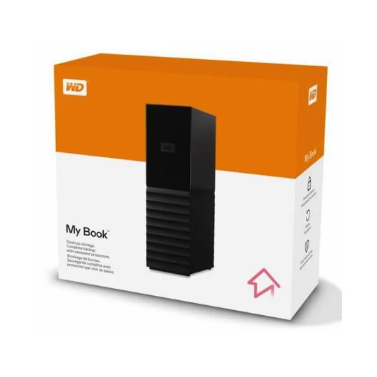 WDBBGB0180HBK-EESN WESTERN DIGITAL My Book Asztali Külső HDD 18TB USB 3.0 Fekete