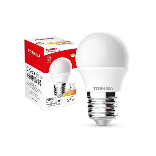 Toshiba Golf Led Izzó 3W [E27]
