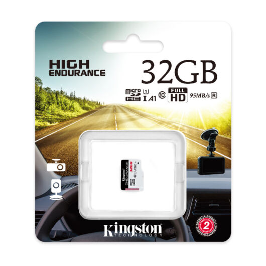 SDCE/32GB Kingston 32GB Endurance (A1) CL10 microSDHC (95R/45W)