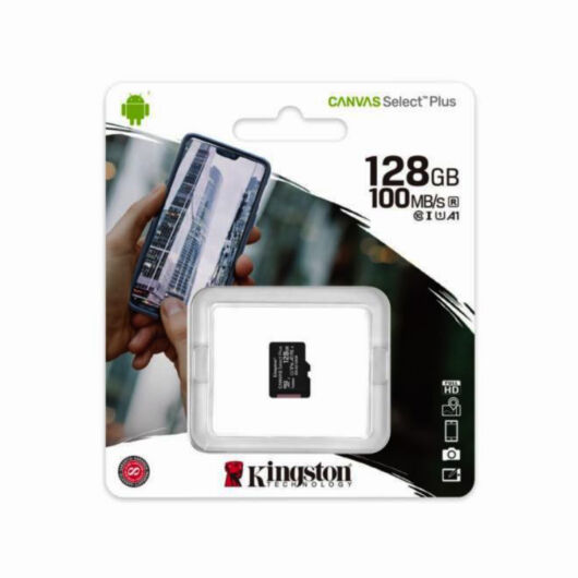 Kingston Canvas Select Plus 128GB microSD memóriakártya