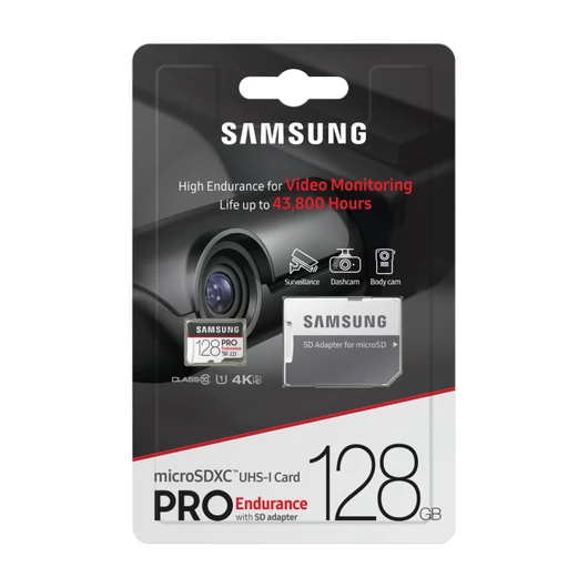 Samsung Pro Endurance 128GB Micro SDHC memóriakárya (100/30 MBps) - MB-MJ128GA/EU