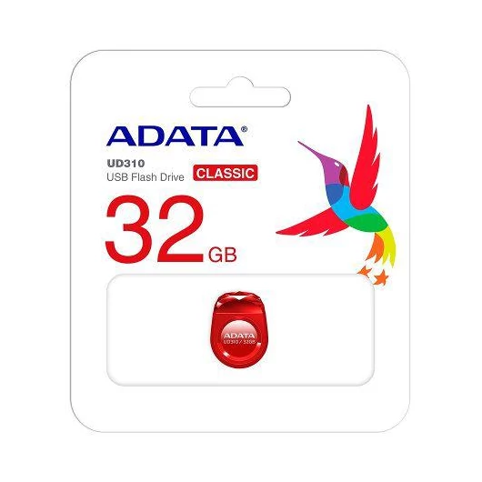 Adata UD310 32GB Pendrive USB 2.0 - Piros (AUD310-32G-RRD) - AUD310_32G_RRD