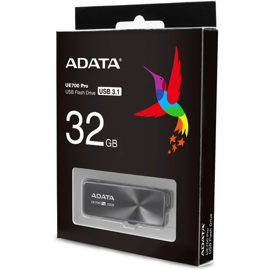 ADATA UE700 PRO SERIES PENDRIVE 32GB USB 3.1 Fekete