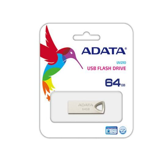 Adata UV210 64GB Pendrive USB 2.0 - Ezüst (AUV210-64G-RGD) - AUV210_64G_RGD