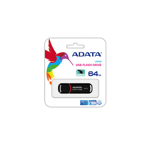 Adata UV150 Slim 64GB Pendrive USB 3.0 - Fekete (AUV150-64G-RBK) - AUV150_64G_RBK