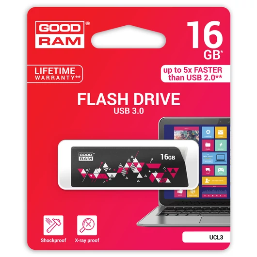 GOODRAM UCL3 PENDRIVE 16GB USB 3.0 Mintás