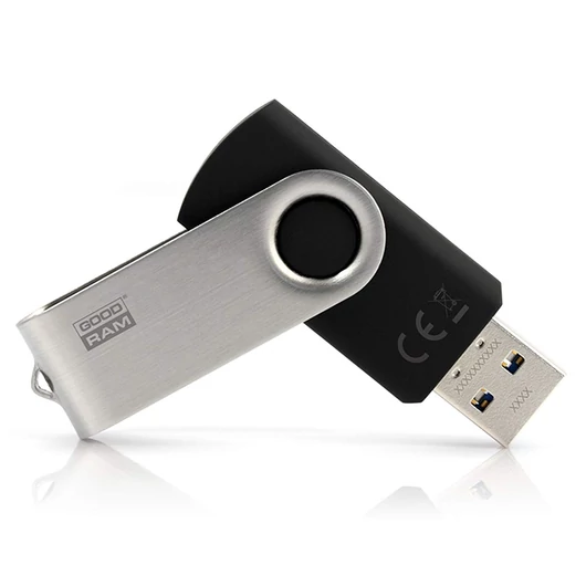 Goodram 128GB UTS3 USB 3.0 pendrive - fekete UTS3-1280K0R11